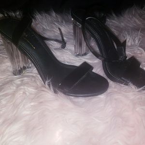 Black Perspex Pump